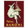 Pates Baroni advertisng poster by Leonetto Cappiello.