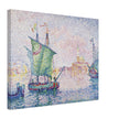 Paul Signac painting Venice, The Pink Cloud, 1909