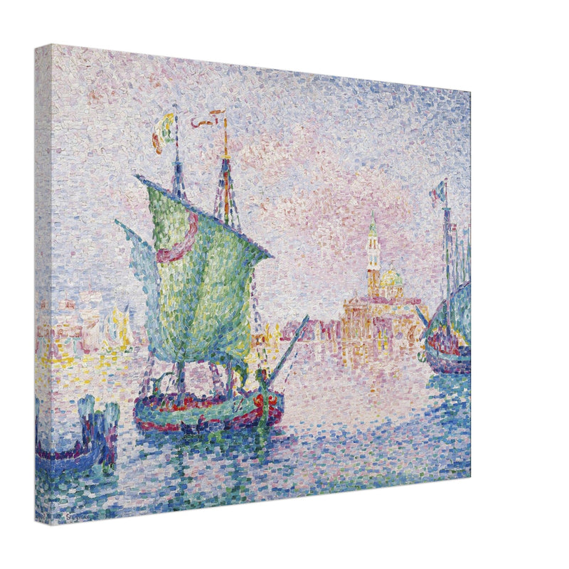 Paul Signac painting Venice, The Pink Cloud, 1909