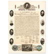 Official Facsimile of the Declaration of Independence 1903.  print.