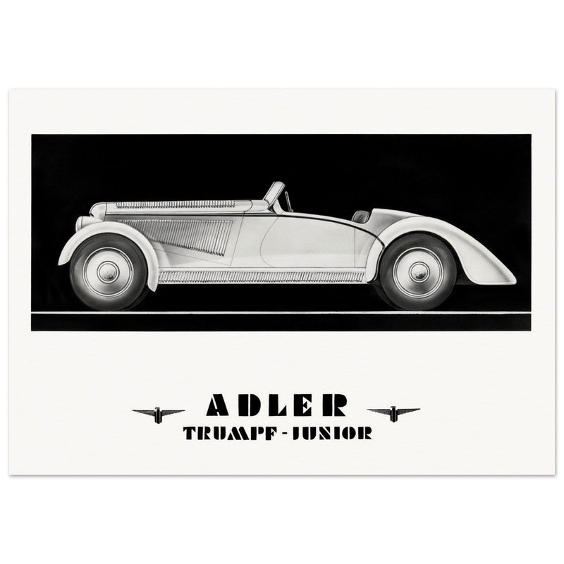 Adler Trumpf Junior Sport roadster vintage car