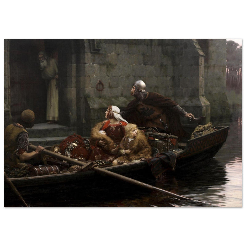 Edmund Blair Leighton painting In Time of Peril
