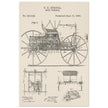 Road vehicle patent 540648 1895 by Charles Edgar Duryea. Automobile car history