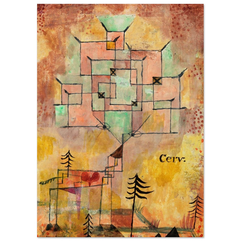 Paul Klee Der Hirsch ( The Stag ).