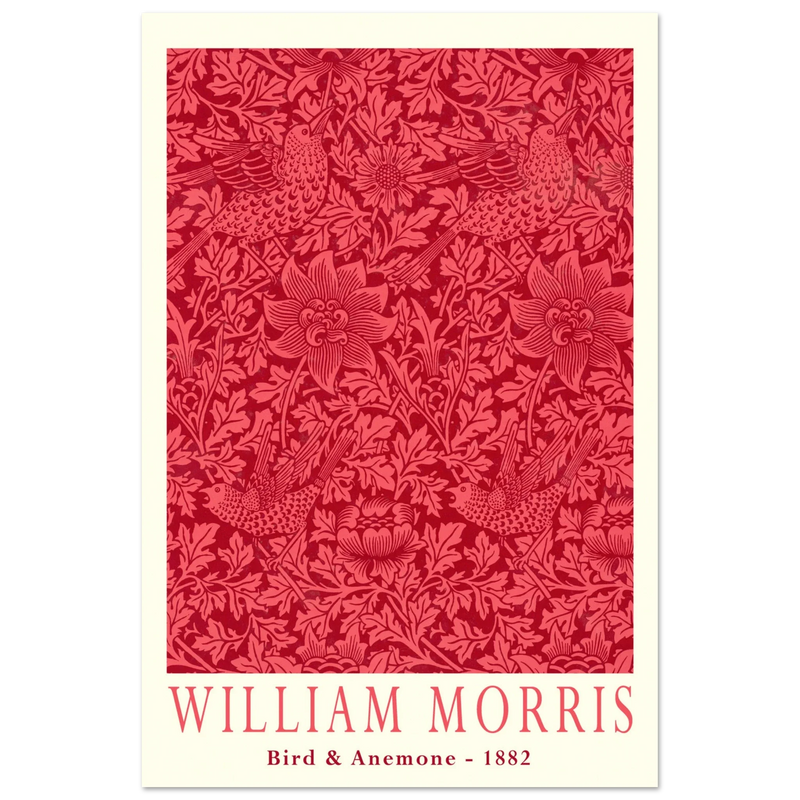 William Morris Bird and Anemone.