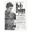 Bob Dylan concert poster Town Hall in New York City in 1963 performance.