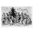 Cats decorating Christmas tree by Louis Wain 1906