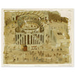 Pompeii circus games engravings by Fausto and Felice Niccolini.