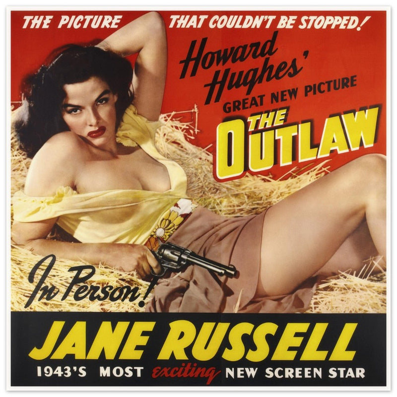 The Outlaw movie poster.