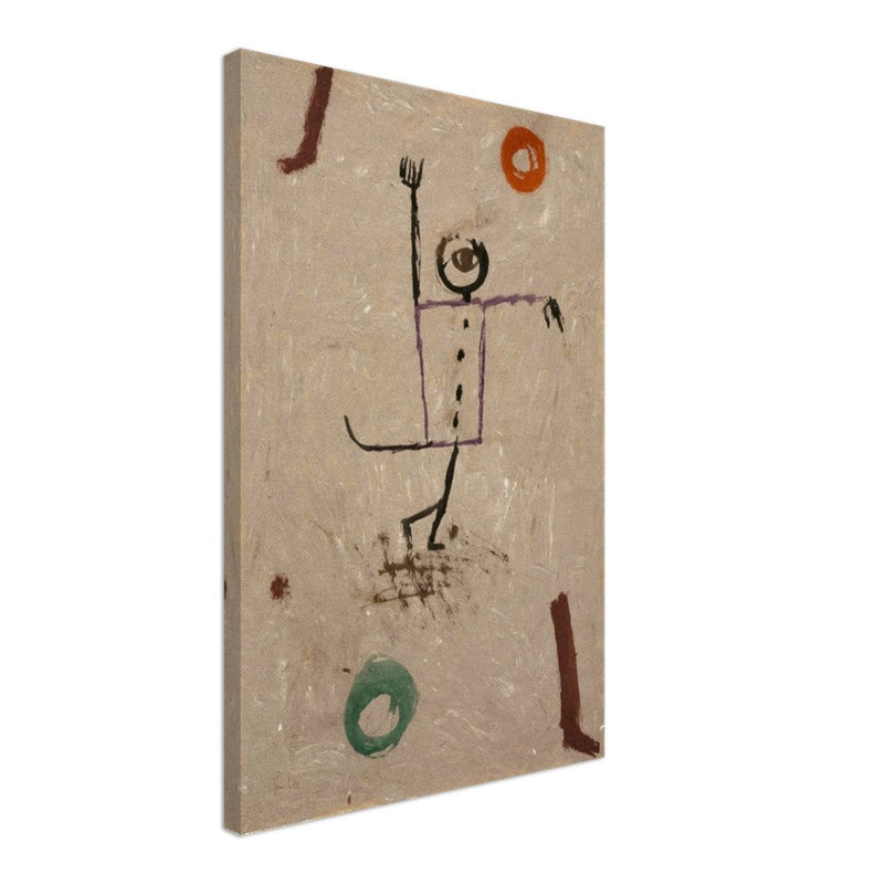 Paul Klee Arie des Tenor Buffo abstract painting.