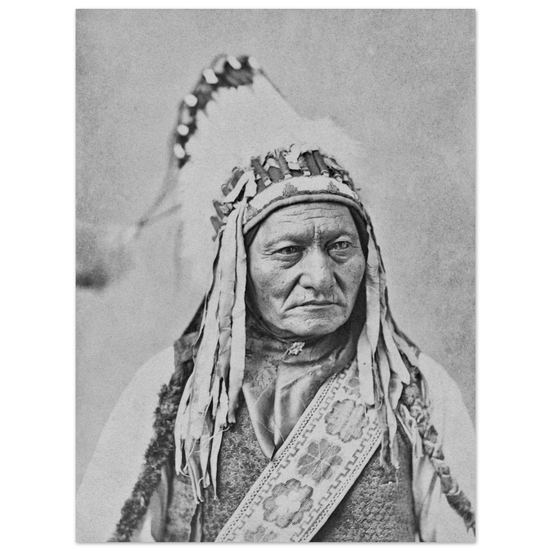 Sitting Bull native american leader.