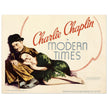 Charlie Chaplin Modern Times movie poster.