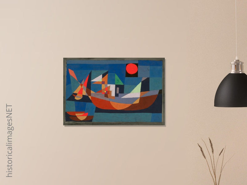 Paul Klee Ruehende Schiffe ( Resting ships )