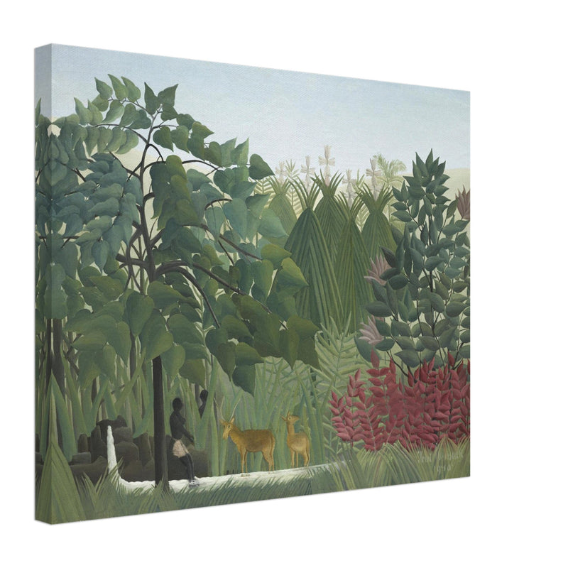 Henri Rousseau The Waterfall painting