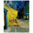 Terrace of a café at night Place du Forum by Vincent Van Gogh