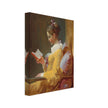 Young Girl Reading painting by Jean-Honoré Fragonard 1769.