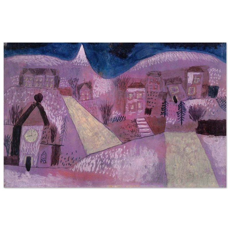 Paul Klee  Winterlandschaft ( Winter landscape ).