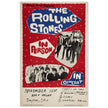 Rolling Stones music concert poster. Performance in Dayton Ohio USA 1964 .