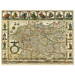 The Holy Roman Empire ancient map by Jan Jansson . Nova Germaniae Descriptio .