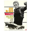 Steve Mc Queen Bullit movie poster.