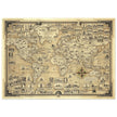 Pictorial Map of the World Wonders  by Ernest Dudley Chase.