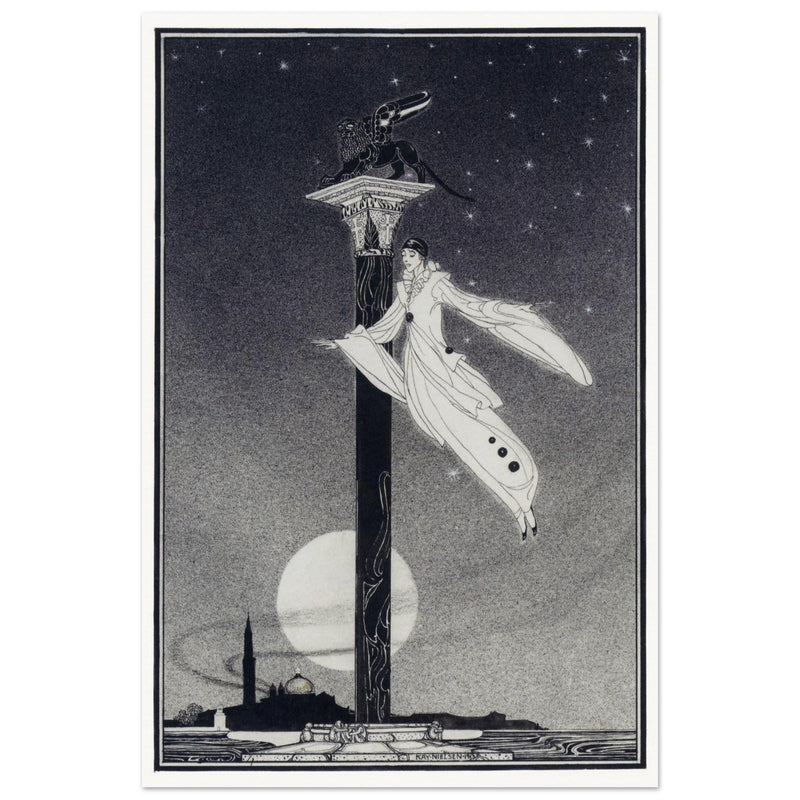 Kay Nielsen and his illustration Consolation 1913.