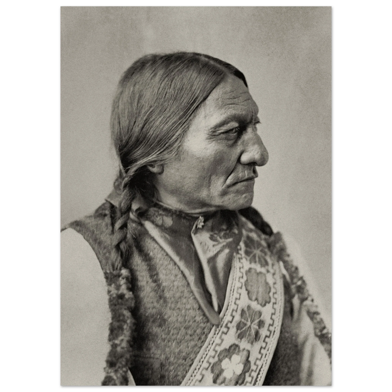 Sitting Bull native american indian leader.