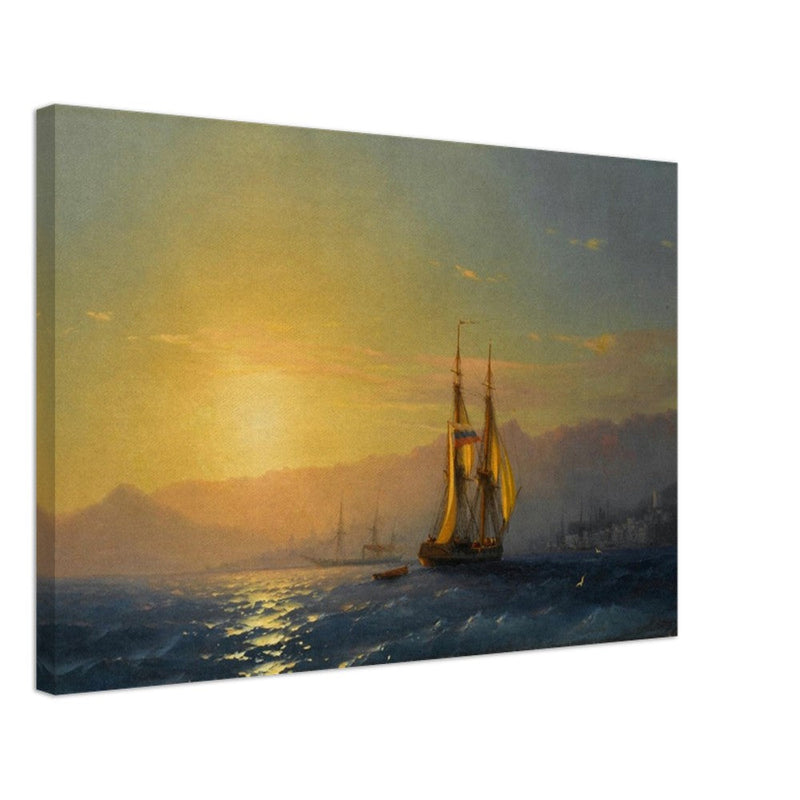 Sunset at Sea by Ivan Aivazovsky 1877.