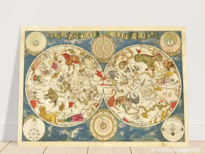 Planisphaerium Coeleste by Frederik de Wit