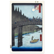Bamboo Yards and Kyo Bridge by Utagawa Hiroshige