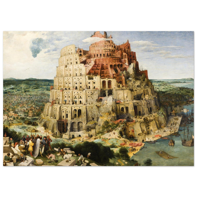 The Tower of babel by Pieter Bruegel the Elder.