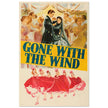 Gone with the Wind movie poster.