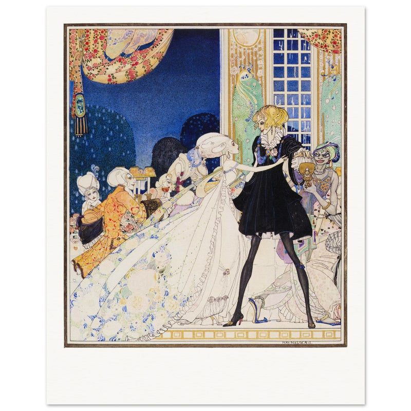 Kay Nielsen and his illustration to The Twelve Dancing Princesses.