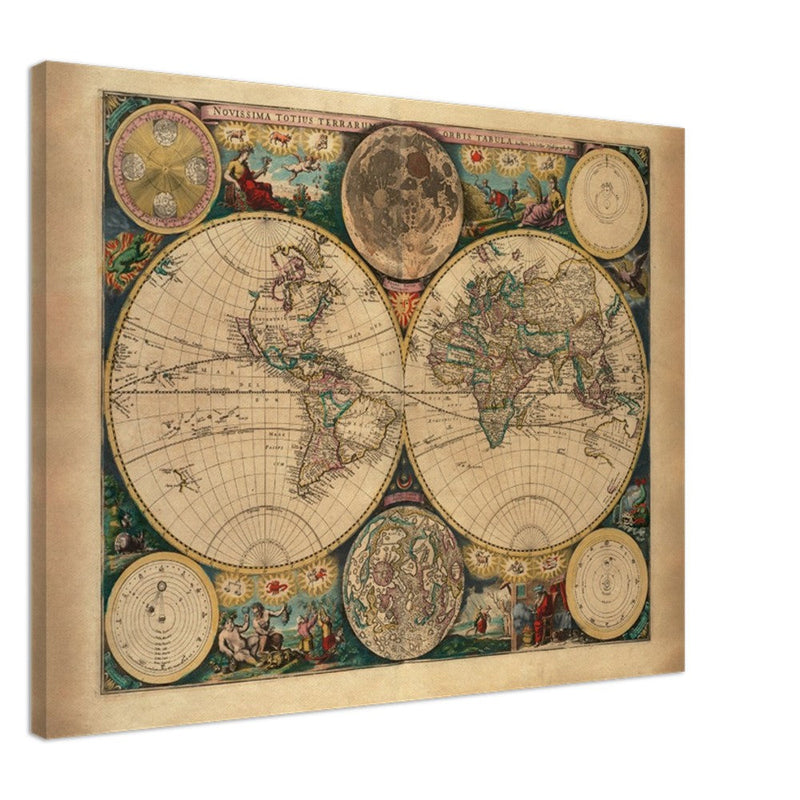 Old world map by John Seller