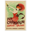 Pur Champagne Damery Epernay advertising vintage poster by Leonetto Cappiello.
