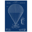 Airship patent drawing by T S C lowe Air balloon illustration