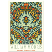 William Morris Autumn flowers vintage wallpaper reproduction.