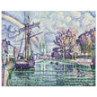Paul Signac Quimper Quai de l'Odet, Quimper Odet Embankment painting