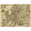 Ancient map of Europe. Nova et Accurata Totius Europae Descriptio by Frederik de Wit