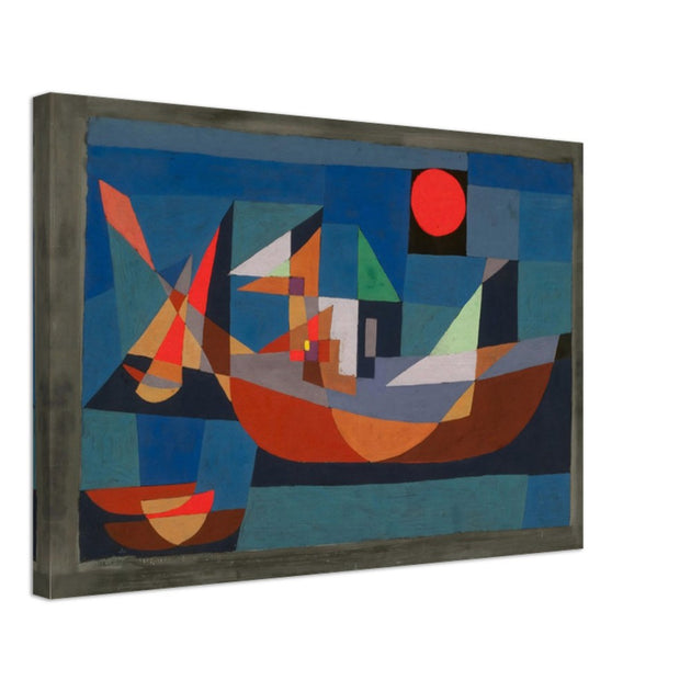 Paul Klee Ruehende Schiffe ( Resting ships )