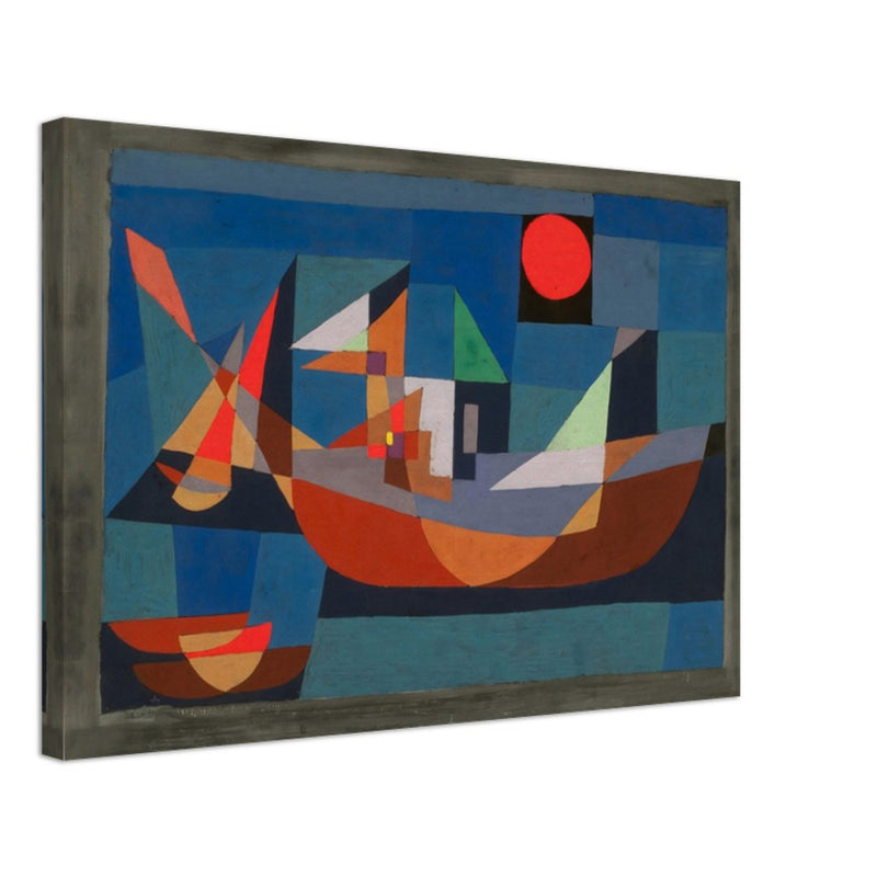 Paul Klee Ruehende Schiffe ( Resting ships )