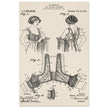 Bust reducer brassiere vintage patent by M Perillat