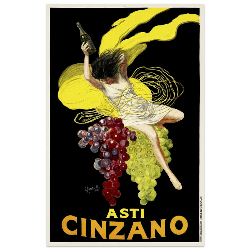 Asti Cinzano vintage poster advertising by Leonetto Cappiello.