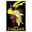 Asti Cinzano vintage poster advertising by Leonetto Cappiello.