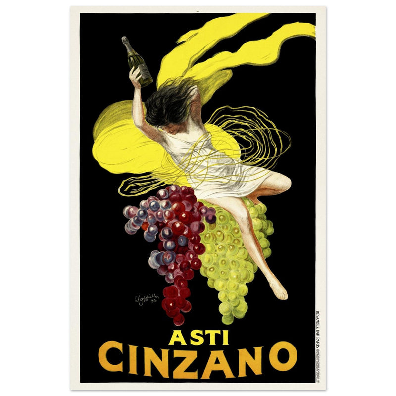 Asti Cinzano vintage poster advertising by Leonetto Cappiello.