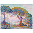 Paul Signac paintin La Baie Saint Tropez  The Bay Saint Tropez