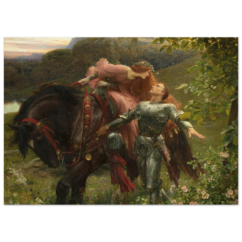 La Belle Dame sans Merci painting by Frank Dicksee