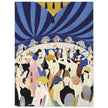 Anne Harriet Fish vintage illustration:  Dancing Couples in ball room fashion magazine cover.