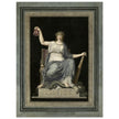 Liberté ( french Liberty statue ) (1792) engraving vintage print reproduction. French Revolution.