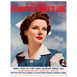 Volunteer nurse's aide vintage II World War poster